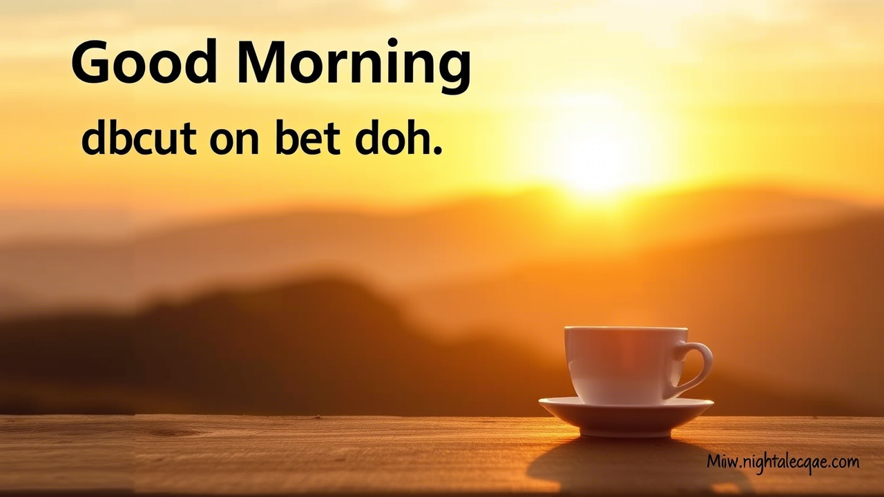 Good Morning