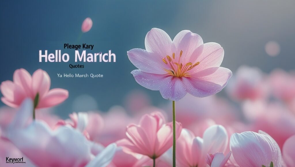 Hello March Quotes