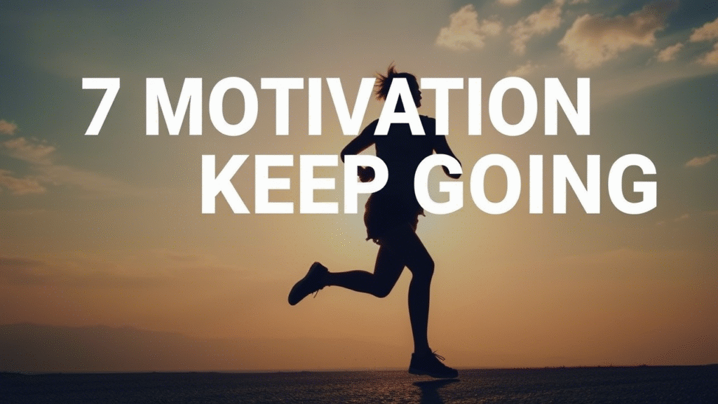 Motivation to Keep Going